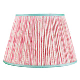 Field Lines Pink Lampshade - Pleat - Jade