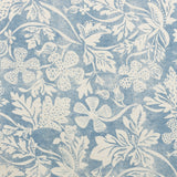 Foliage Pattern Fabric - Indigo