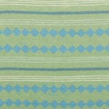 Diamond Stripe Fabric - Grass