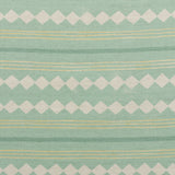 Diamond Stripe Fabric - Mint