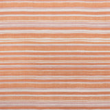 Campaign Stripe Fabric - Tangerine & Petal