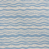 Field Lines Fabric - Blue