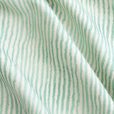 Wobbly Path Fabric - Green