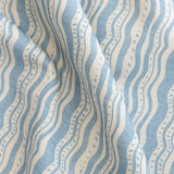 Field Lines Fabric - Blue