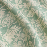 Foliage Pattern Fabric - Mint Green