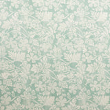 Foliage Pattern Fabric - Mint Green