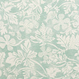 Foliage Pattern Fabric - Mint Green